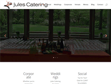 Tablet Screenshot of julescatering.com